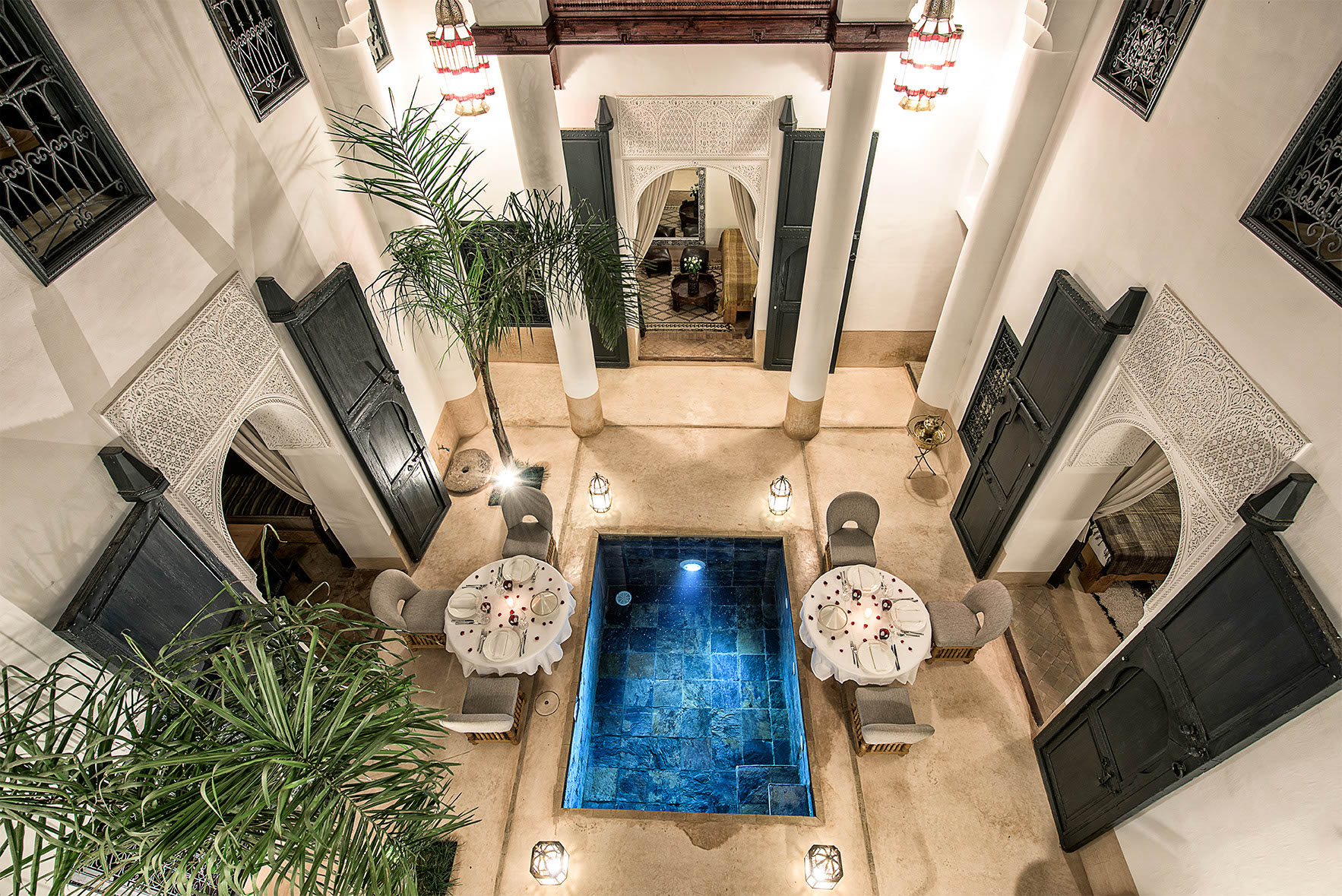 The Patio | Luxury Riad Marrakesh Medina | Dar Assiya Le Grand
